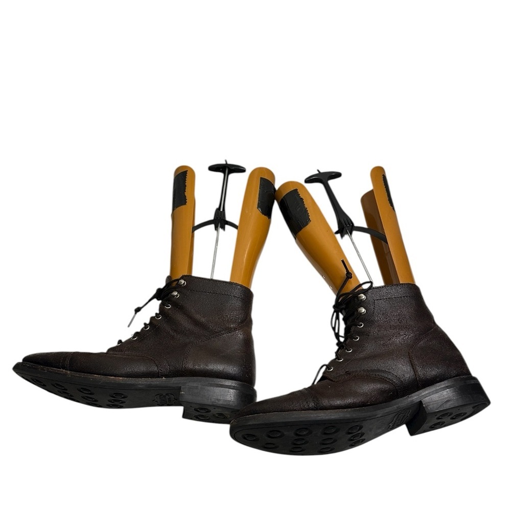 Thursday Boot Company Dark Brown Leather Boots sz 11.5 - Picture 3 of 16